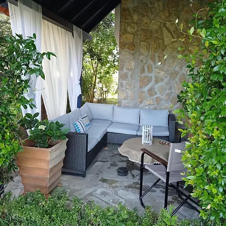 εξοχική βίλλα στο με κήπο 1 στρέμμα ,πάρκινγκ & Bbq וילה